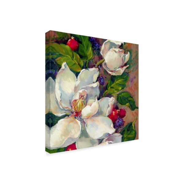 Barbara Mock ' Magnolia Square ' Canvas Art,35x35